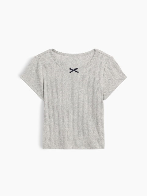 Baby & Toddler Pointelle Rib T-Shirt