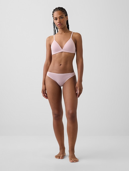 Image number 4 showing, SoftMade Organic Stretch Cotton Bikini