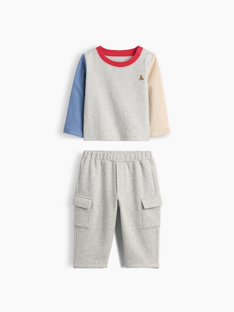 Baby Colorblock Outfit Set