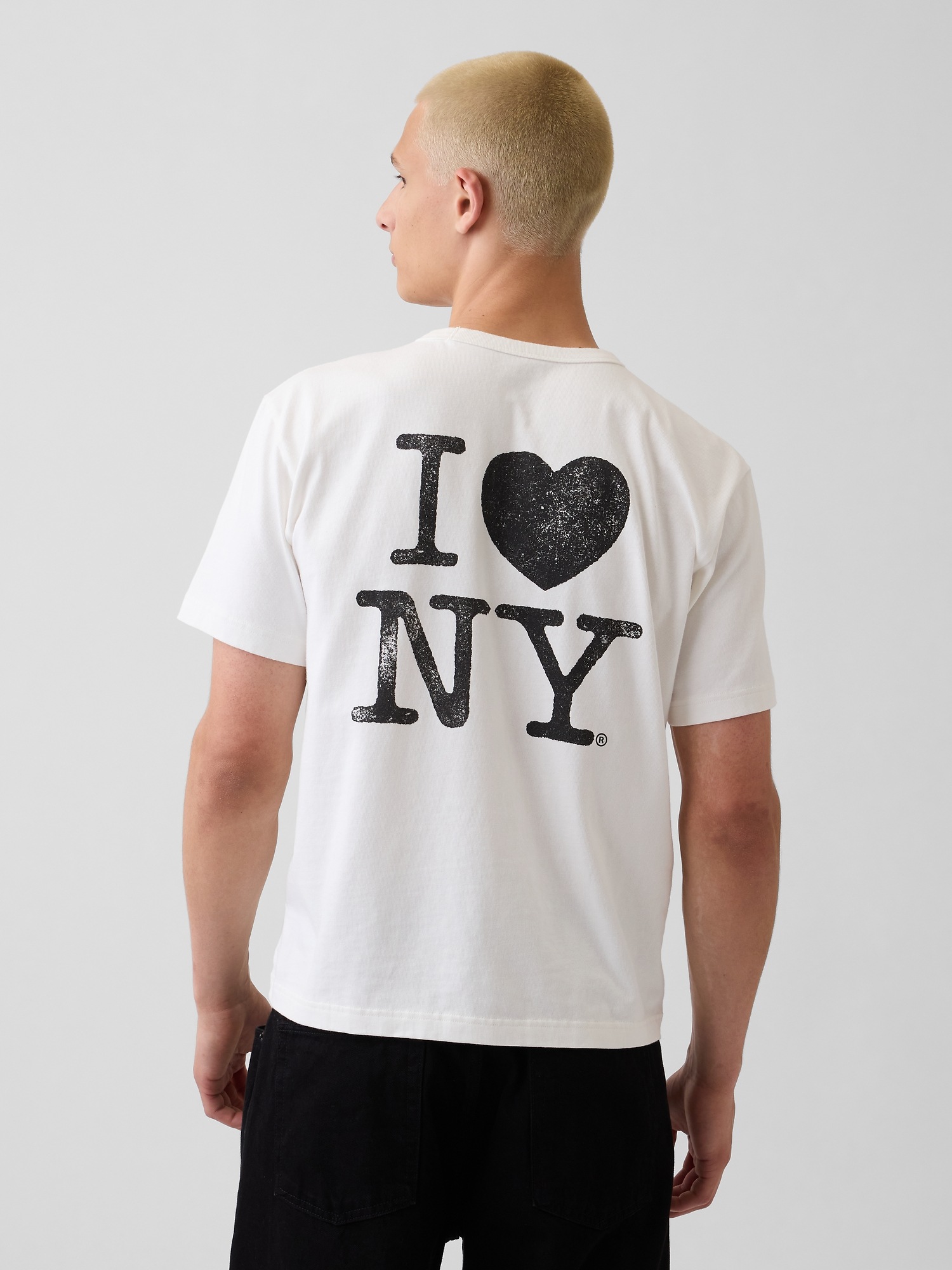 Мужские футболки Gap I Heart NY Relaxed Logo T-Shirt