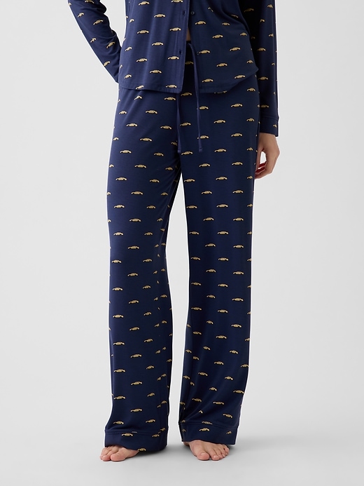 Image number 2 showing, SoftMade Modal PJ Pants