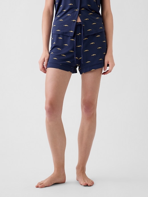 Image number 2 showing, SoftMade Modal PJ Shorts