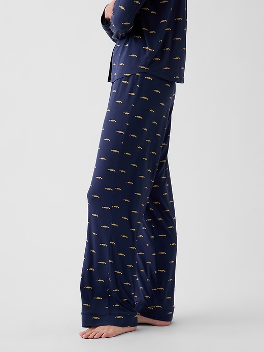 Image number 3 showing, SoftMade Modal PJ Pants