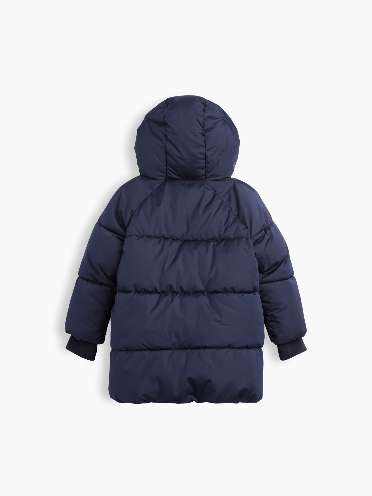 Куртка Gap Sherpa-Lined Heavyweight Puffer Coat для малышей, цвет: Тёмный Ночной — фото 2