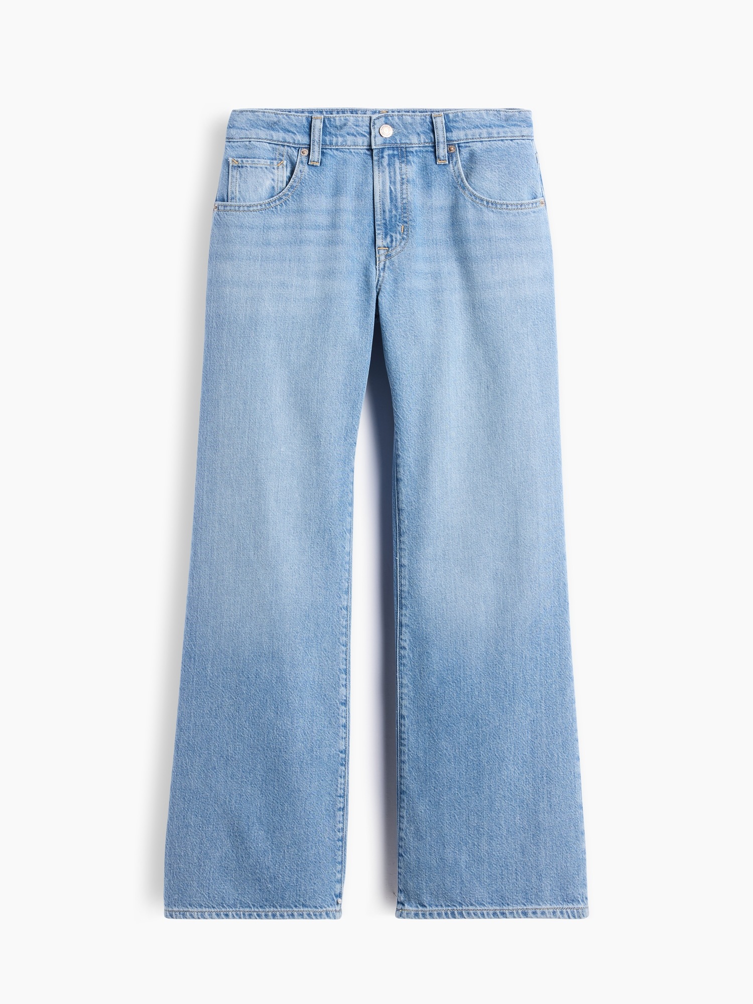 Женские джинсы Gap Low Rise UltraSoft Baggy Flare Jeans — фото 5