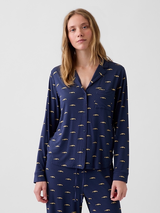 Image number 1 showing, SoftMade Modal PJ Top