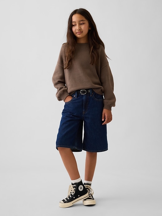 Image number 4 showing, Kids Oversized Rollneck Sweater