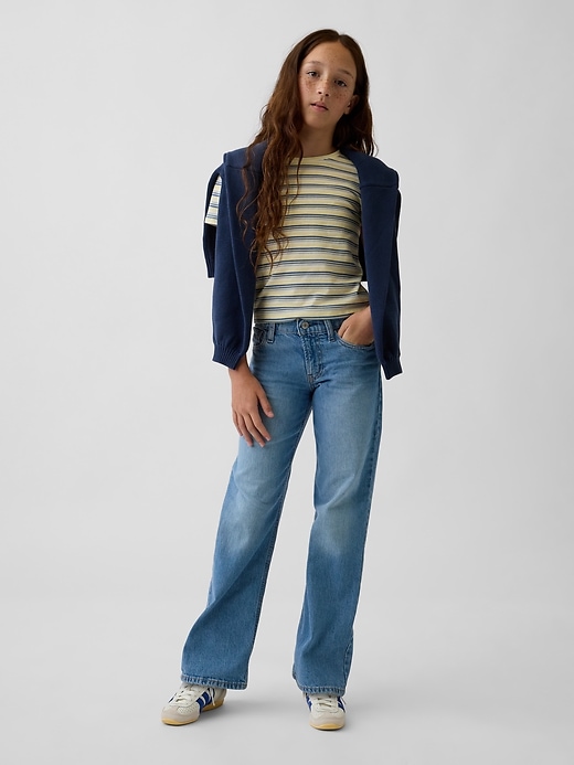 Image number 5 showing, Kids Low Rise Relaxed Straight Jeans