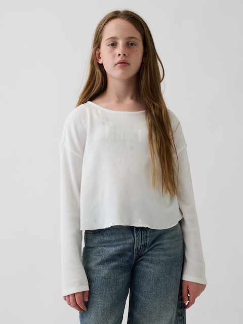 Kids Oversized Waffle T-Shirt