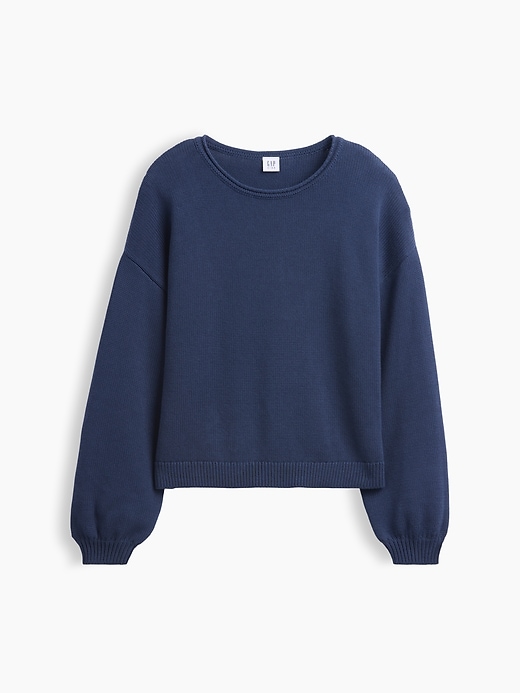 Image number 2 showing, Kids Oversized Rollneck Sweater