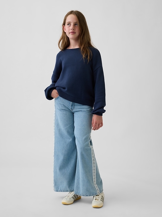 Image number 4 showing, Kids Oversized Rollneck Sweater