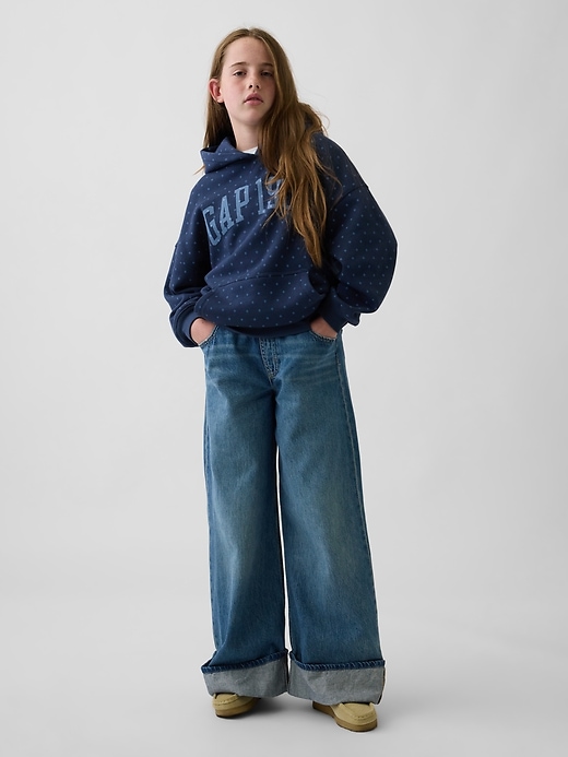 Image number 2 showing, Kids VintageSoft Oversized Logo Hoodie