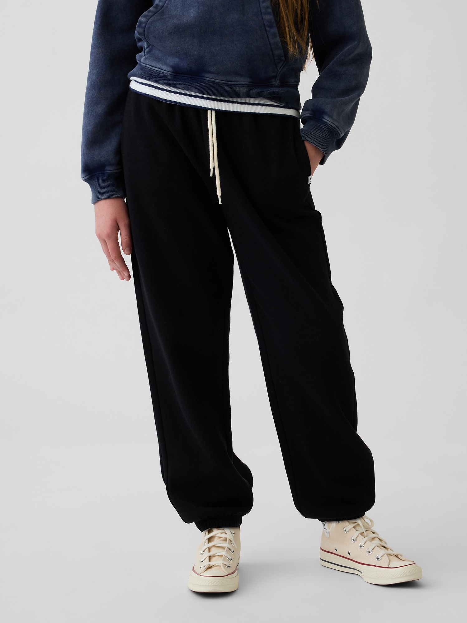 Детские джоггеры Gap VintageSoft свободного кроя — фото 3