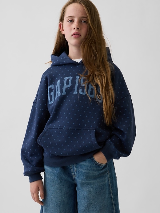 Image number 1 showing, Kids VintageSoft Oversized Logo Hoodie