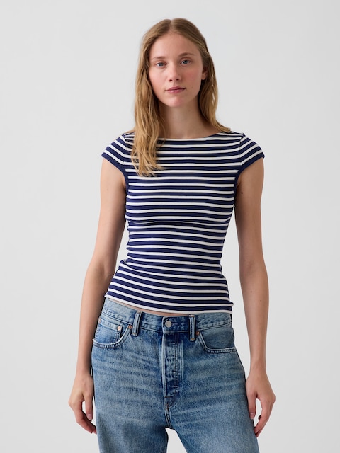 Modern Boatneck T-Shirt