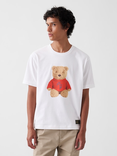 Gap × Malbon Organic Cotton Brannan Bear T-Shirt