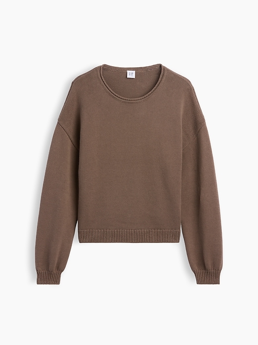 Image number 2 showing, Kids Oversized Rollneck Sweater