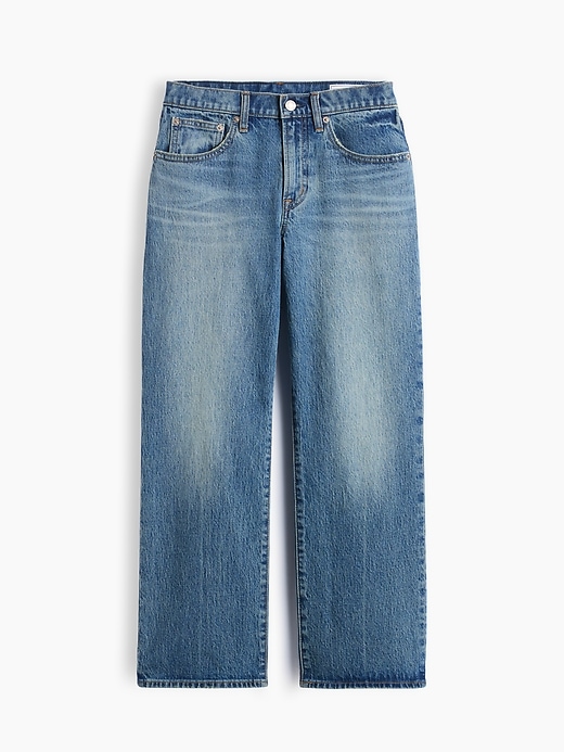 Image number 6 showing, Mid Rise Flare Crop Jeans
