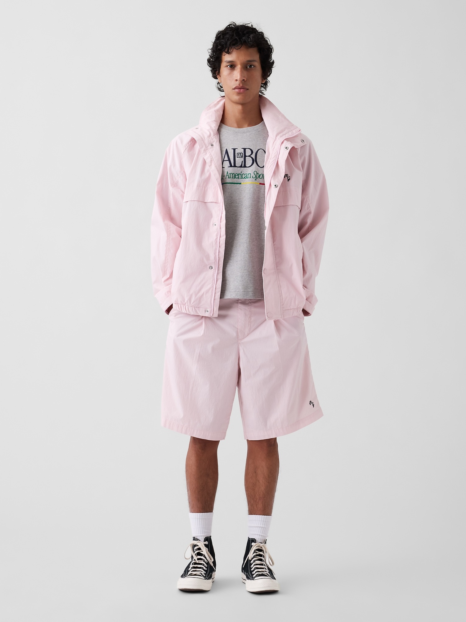 Мужские футболки Gap × Malbon Organic Cotton Logo T-Shirt — фото 2