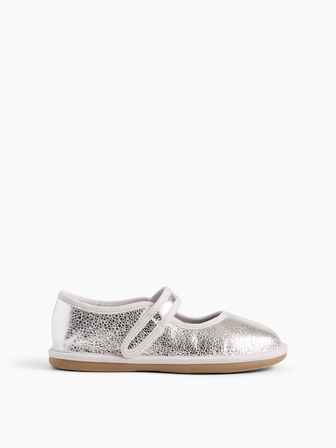 Toddler Metallic Mary Jane Flats