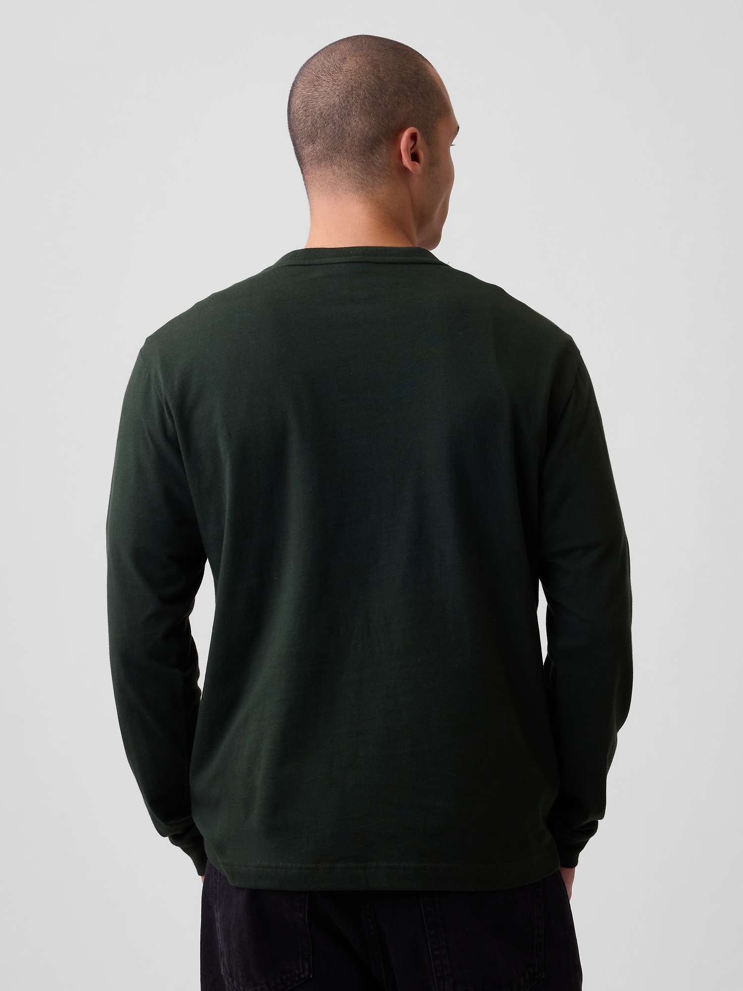 Мужские футболки Gap Organic Cotton T-Shirt — фото 3