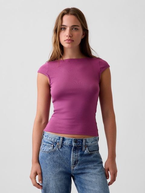 Modern Boatneck T-Shirt