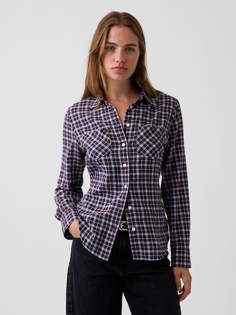Plaid Western Shirt