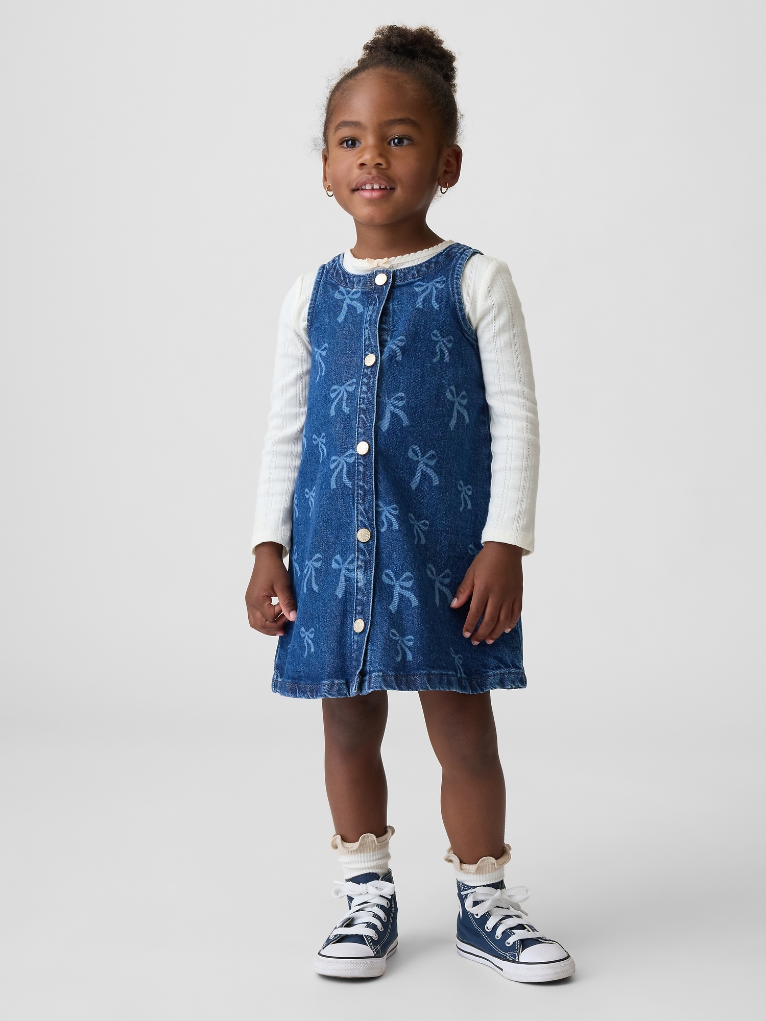 Back to School Kids Sweater Dress