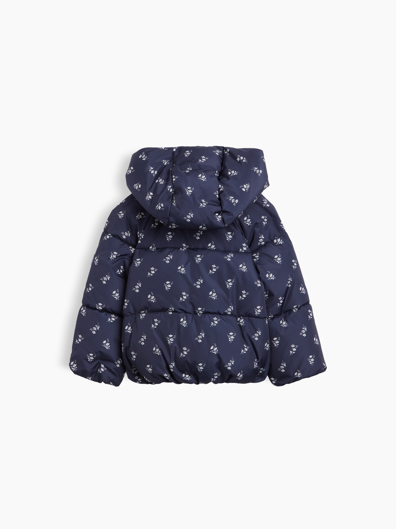 Куртка Gap Hooded Puffer Jacket для малышей, цвет: Тёмный Ночной — фото 2