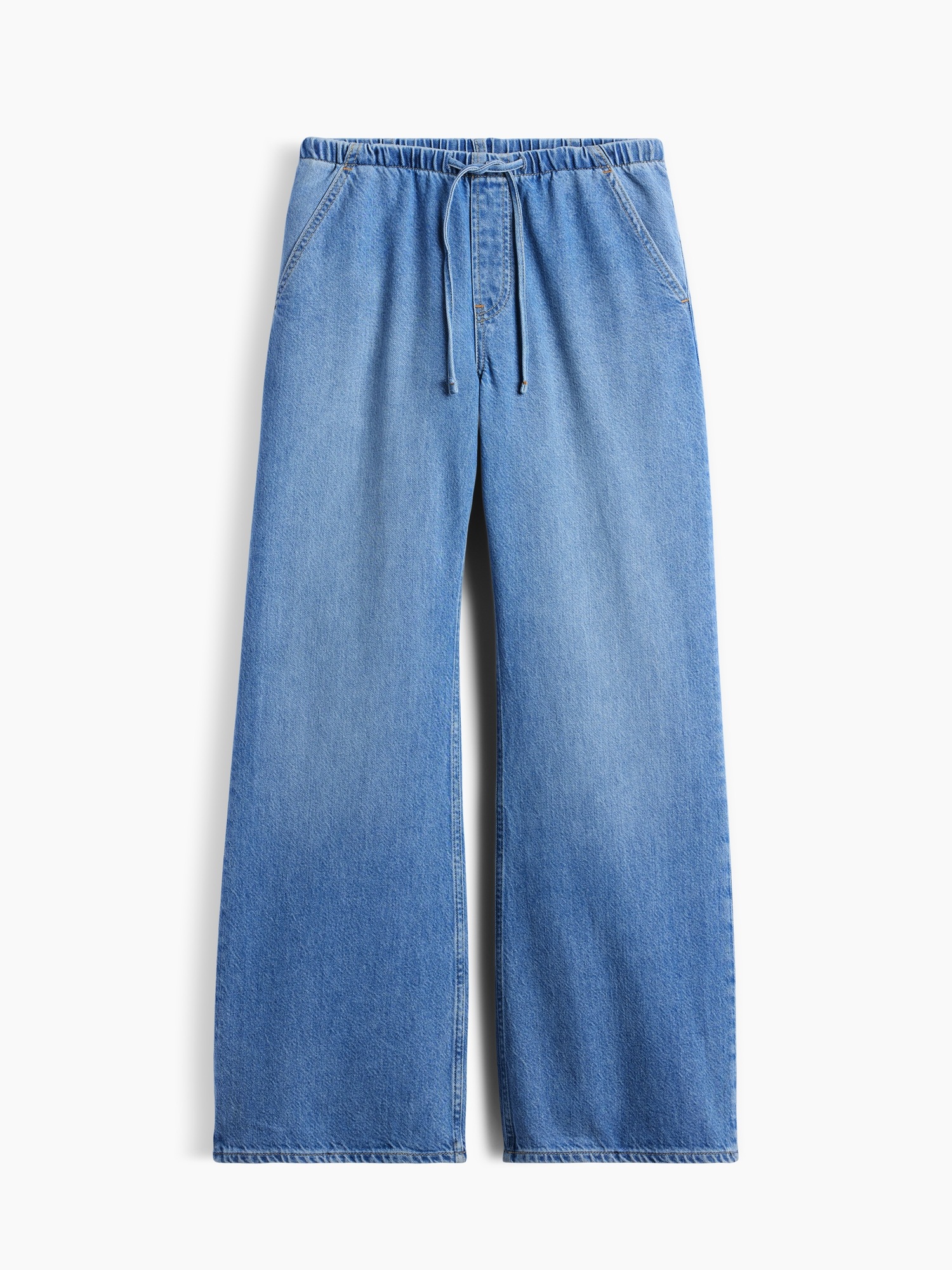 Женские джинсы Gap Low Rise UltraSoft Easy Baggy Flare Jeans — фото 5