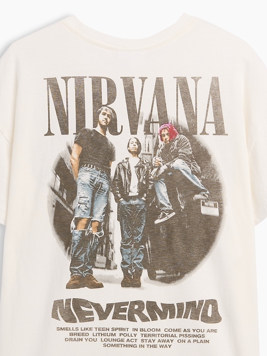 Kids Nirvana Oversized T-Shirt | Gap