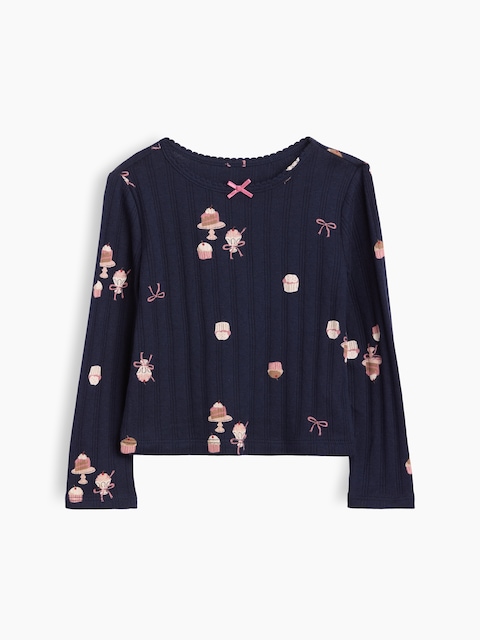 Baby & Toddler Pointelle Rib T-Shirt