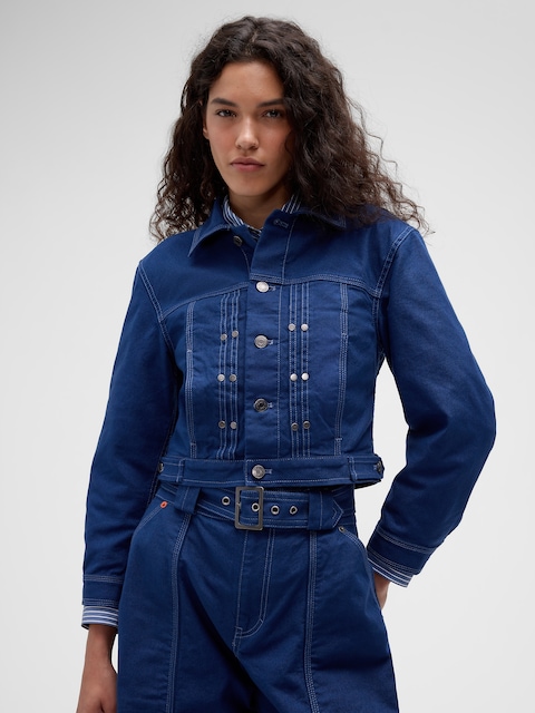 GapStudio Crop Canvas Jacket