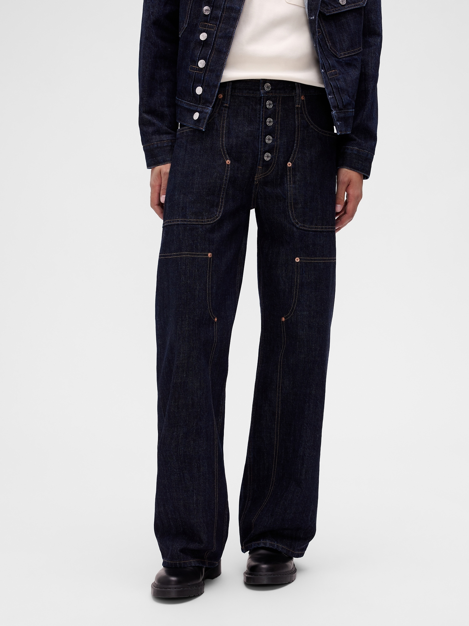 Мужские джинсы Gap GapStudio Baggy Utility Jeans — фото 2