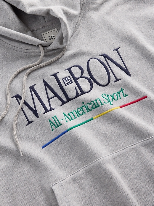 Gap × Malbon Heavyweight Logo Hoodie | Gap