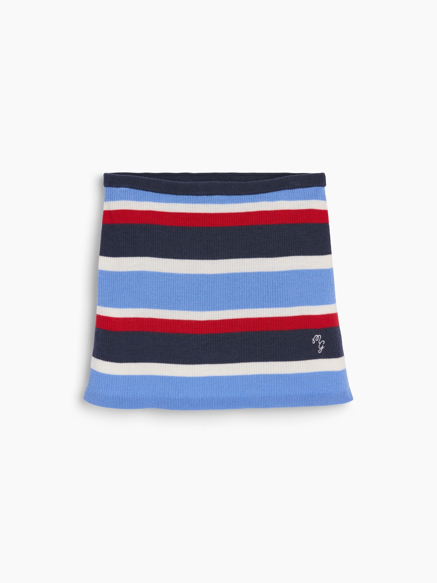 Женские юбки Gap × Malbon Stripe Sweater Mini Skort — фото 6