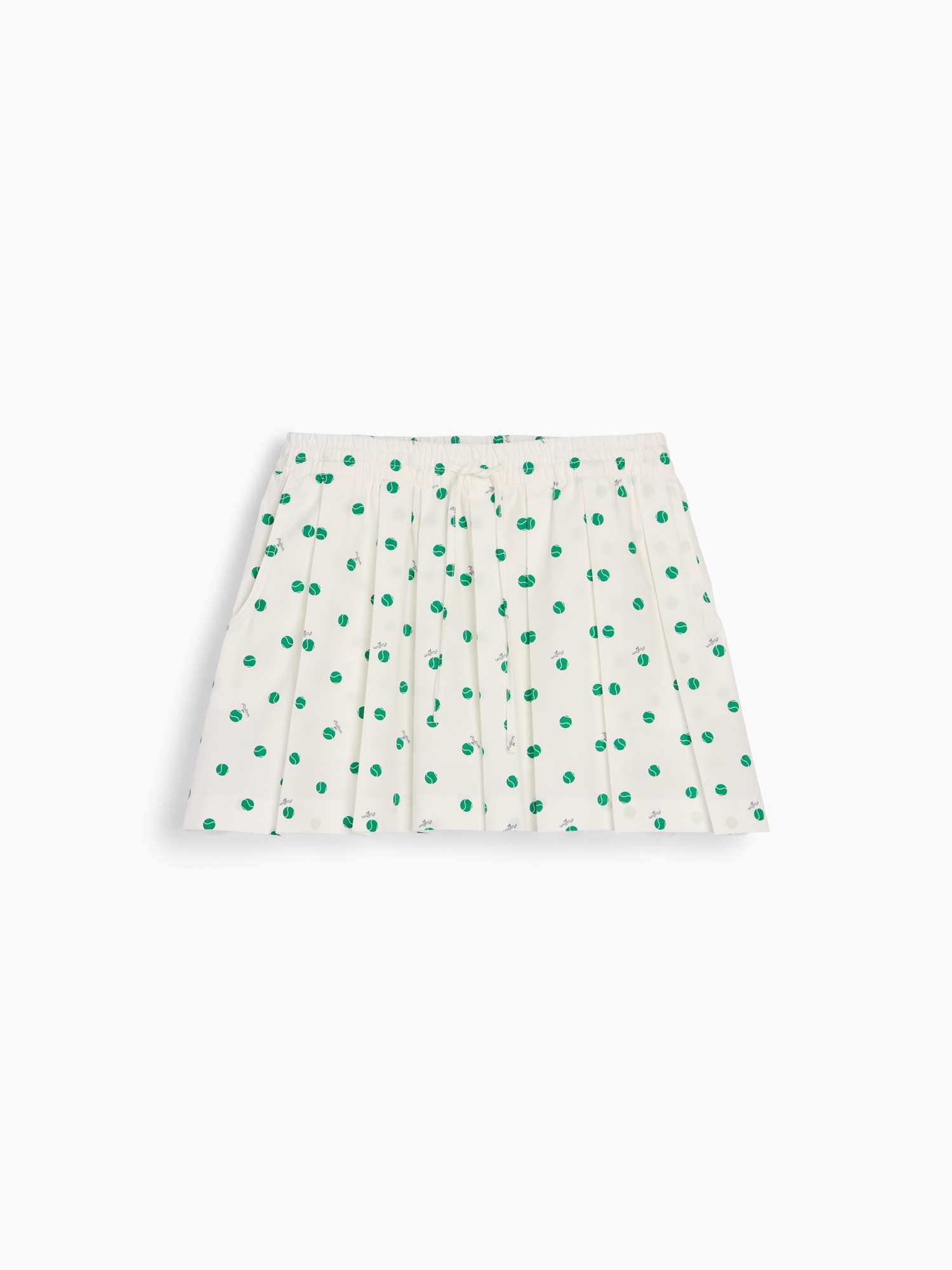 Женские юбки Gap × Malbon Pleated Poplin Mini Skort — фото 7