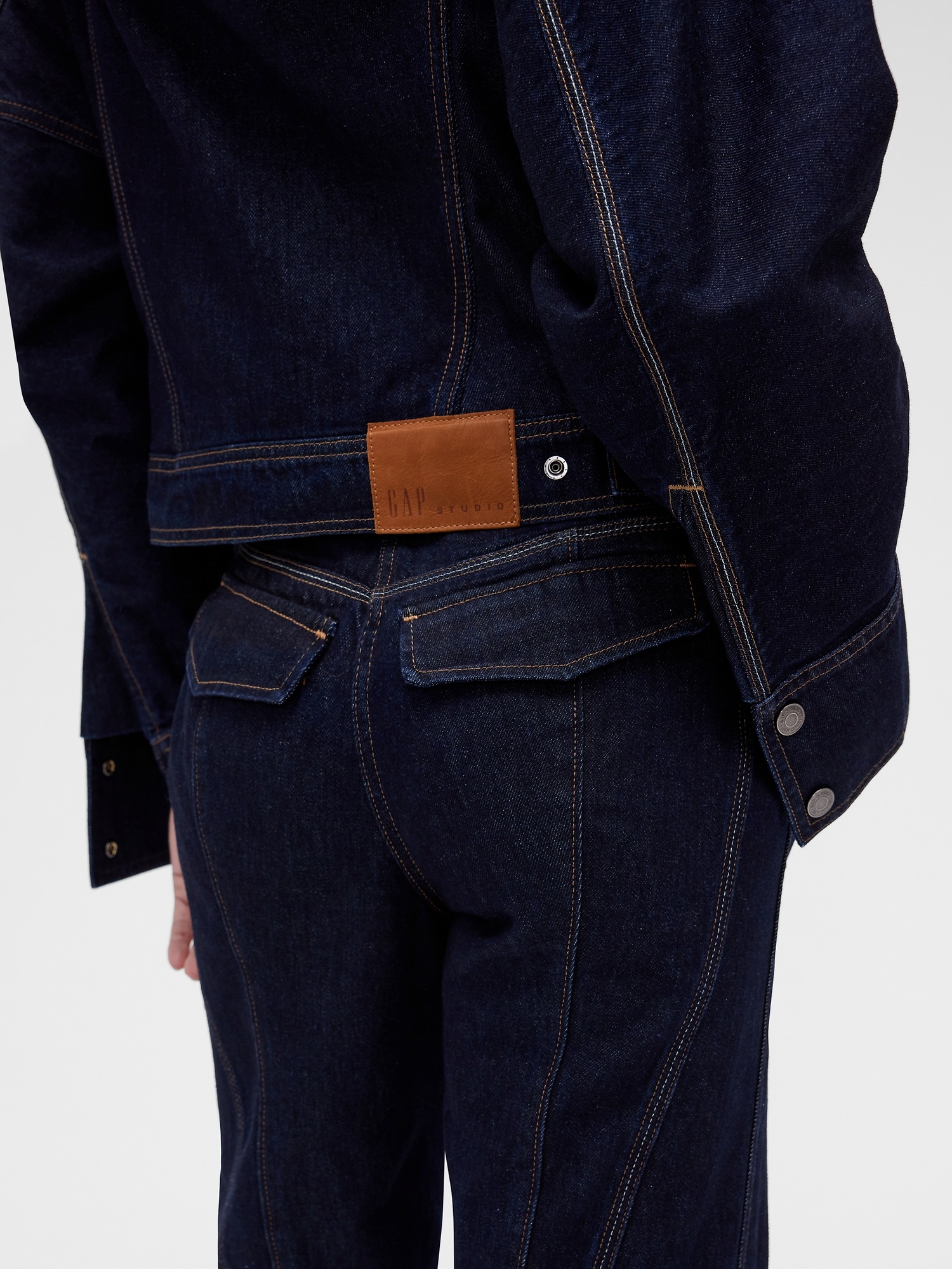 GapStudio High Rise Pintuck Jeans — фото 5