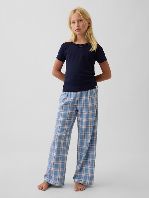 Kids Recycled Pointelle PJ T-Shirt