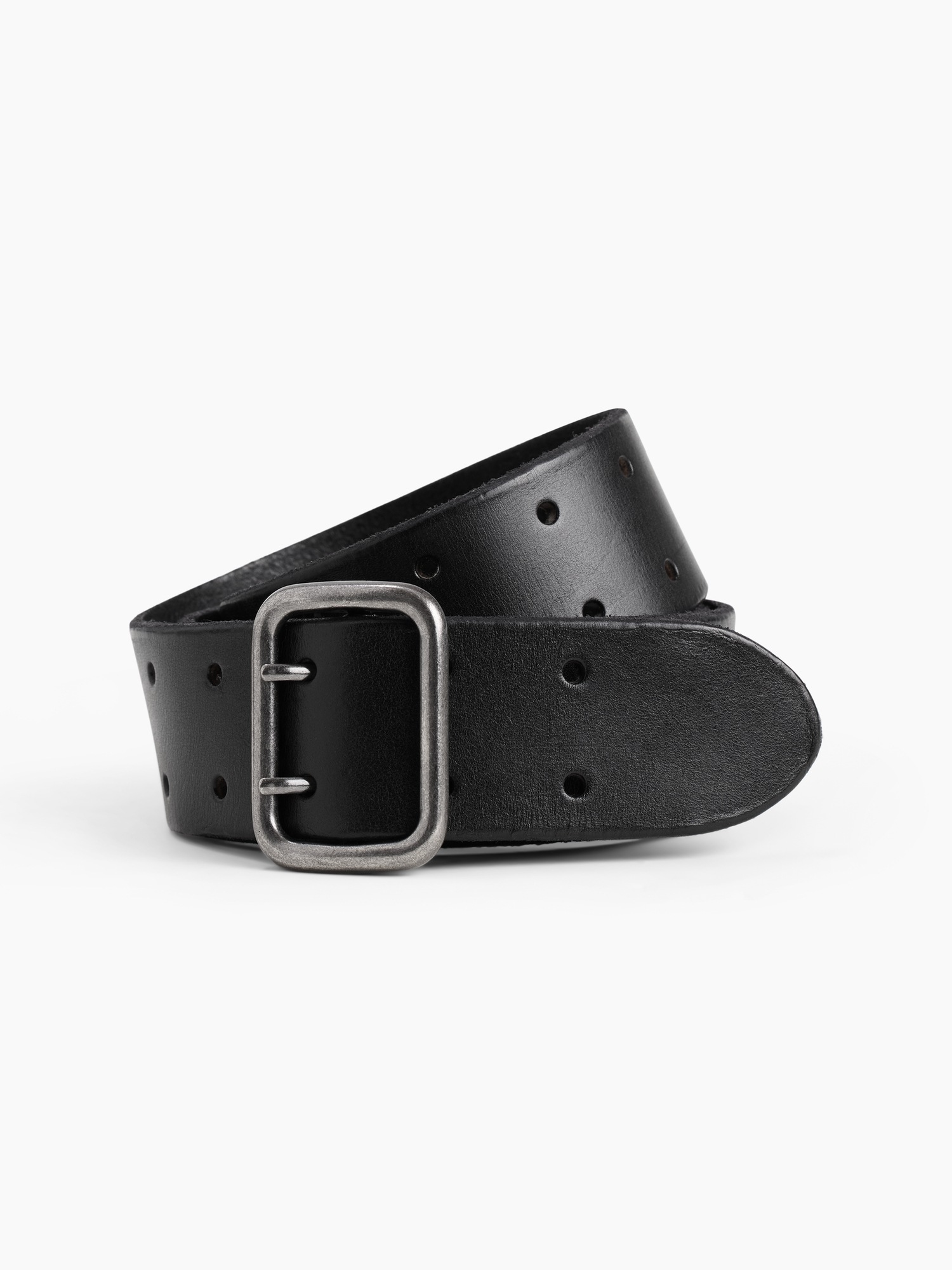Женские ремни Gap 100% Leather Double-Prong Belt
