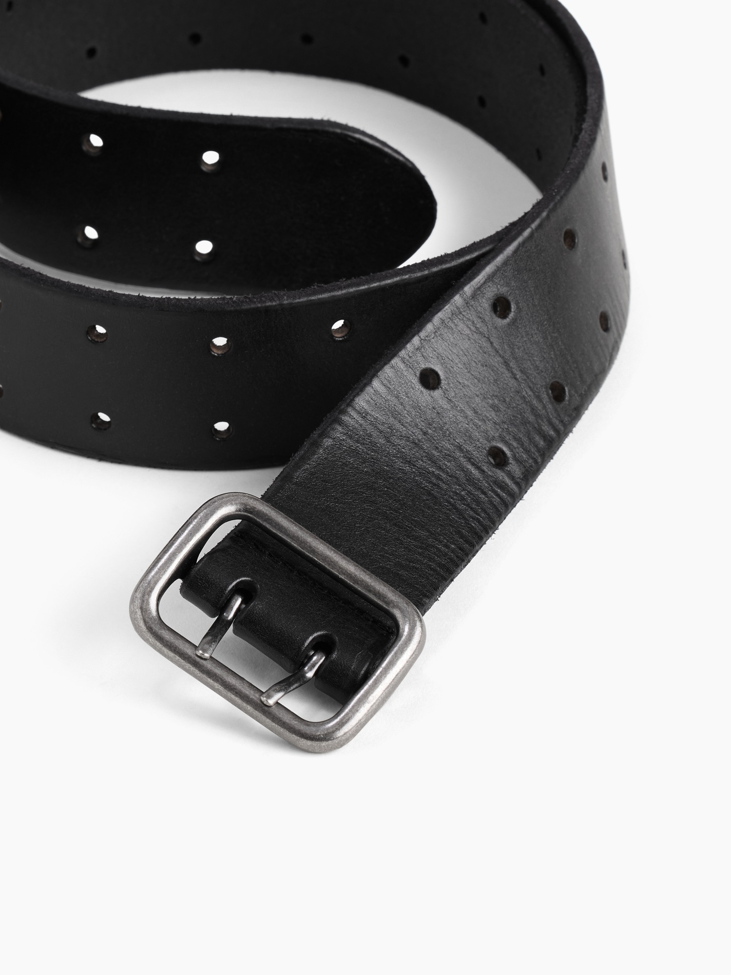 Женские ремни Gap 100% Leather Double-Prong Belt — фото 3
