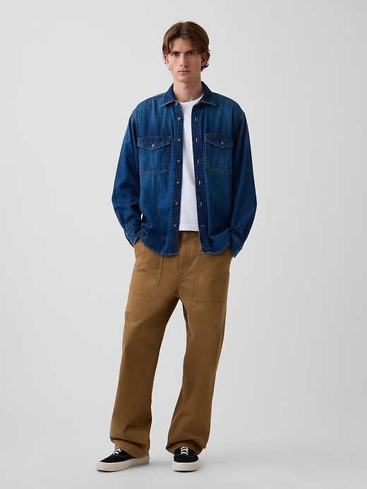 Herringbone '90s Loose Pants | Gap