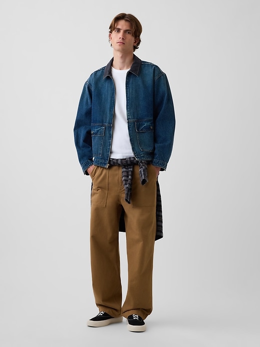 Herringbone '90s Loose Pants | Gap