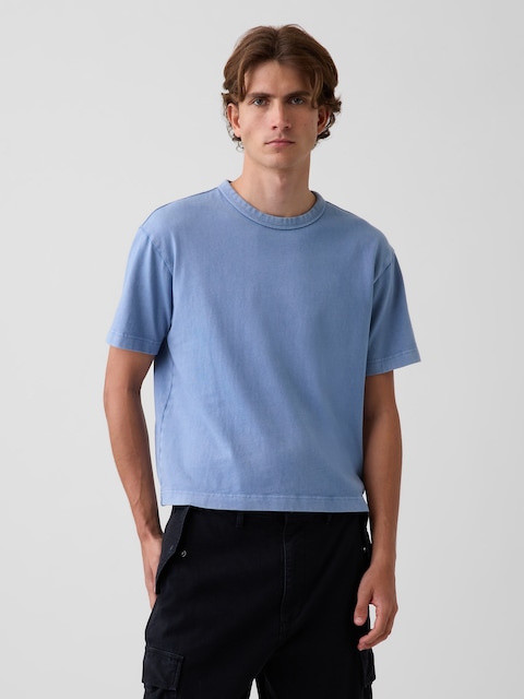 Adult Heavyweight Crop T-Shirt