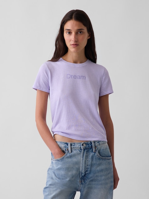 100% Cotton Authentic Shrunken Graphic T-Shirt
