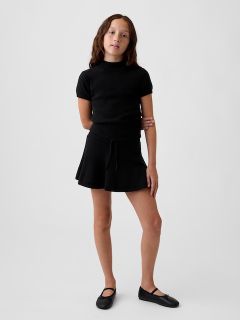 Kids CashSoft Sweater Skort