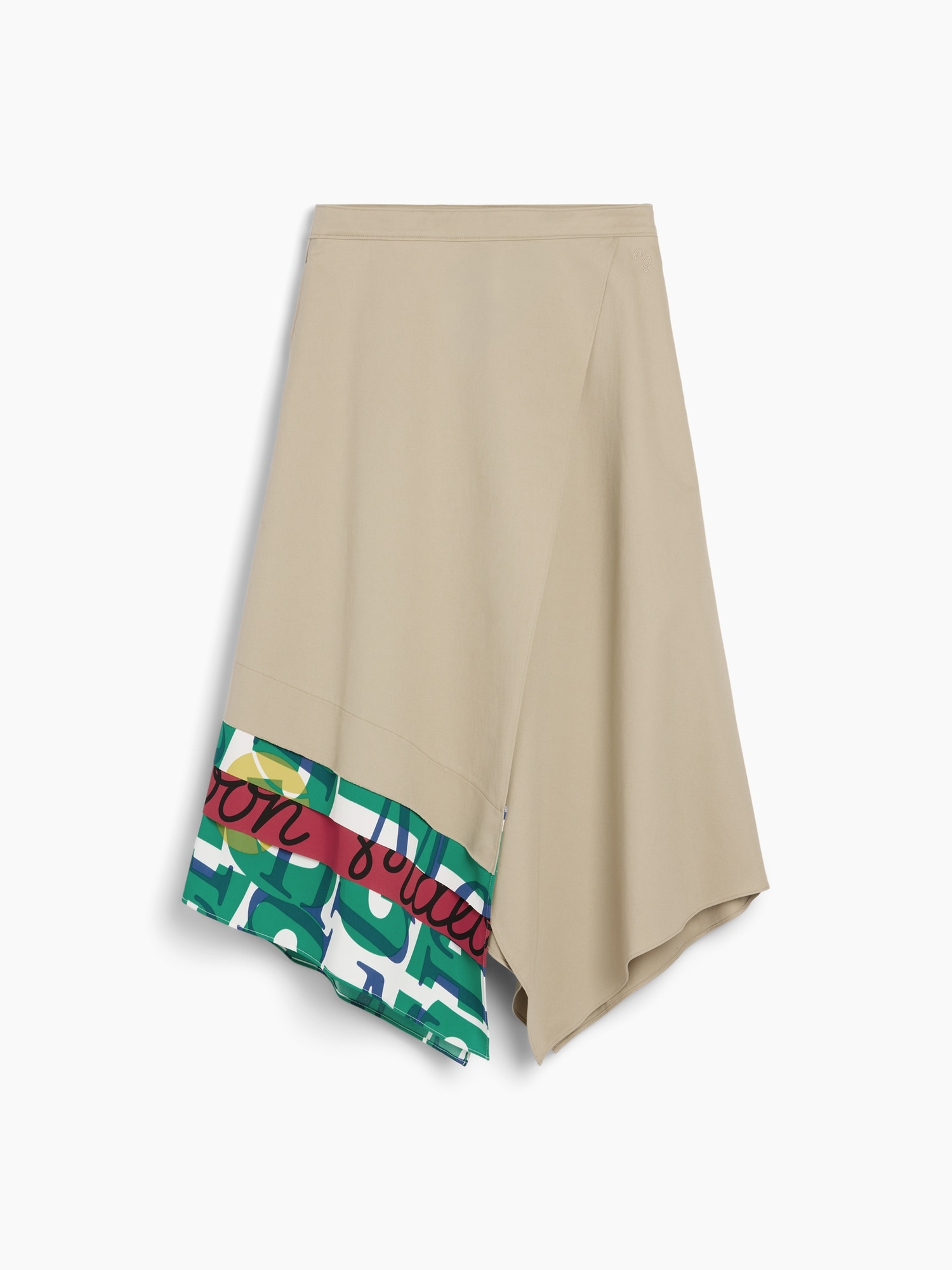 Женские юбки Gap × Malbon Twill Handkerchief Maxi Skirt — фото 7