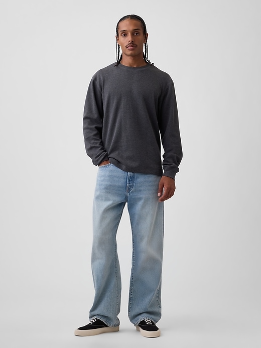 Relaxed Waffle T-Shirt | Gap