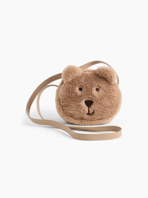 Kids Faux Fur Brannan Bear Bag