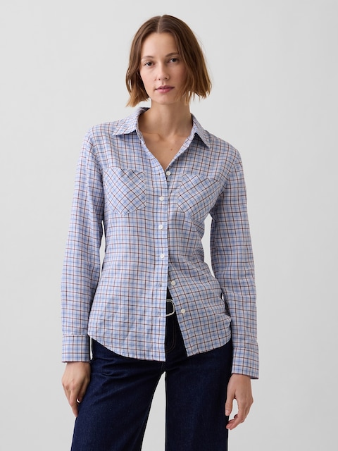 Plaid Western Shirt